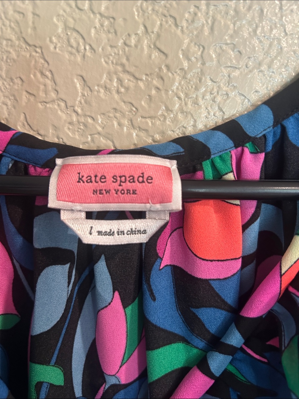 kate spade Multicolor Floral Print Sleeveless Top Size L - Picture 2 of 9